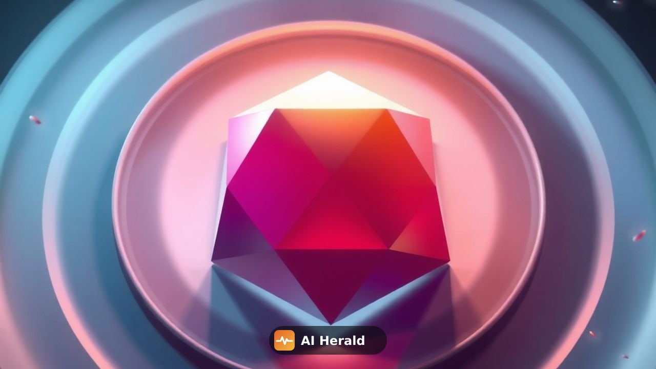 abstract prism with rings of light representing AI safety