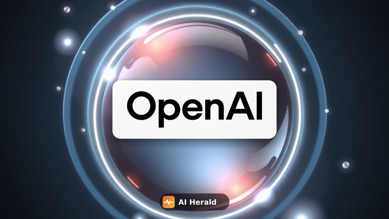 abstract glowing orb with rings and particles representing AI agents